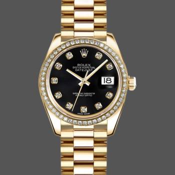 Rolex Datejust 179138 Black diamond Dial 26MM Lady Watch (w15326440)