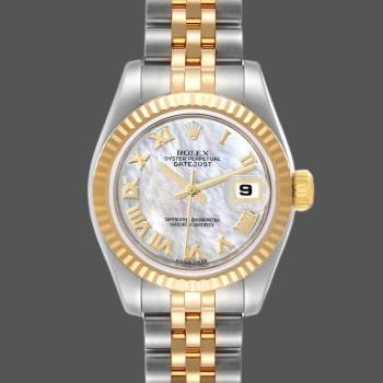 Rolex Datejust 179173 Mother Of Pearl White Dial 26MM Lady Watch (w15326552)
