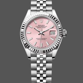 Rolex Datejust 279174 Stainless Steel Pink Index Dial 28mm Lady Watch (w15326664)