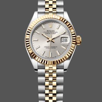 Rolex Datejust 28mm 279173 0019 Silver Index Dial Fluted Bezel 28mm Lady Watch (w15326693)