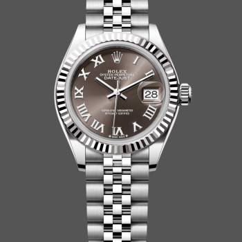 Rolex Datejust 279174 Stainless Steel Dark Grey Roman Dial 28mm Lady Watch (w15326744)