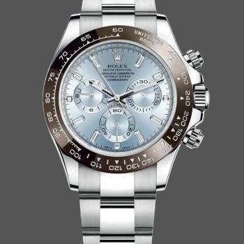 Rolex Cosmograph Daytona 116506 Ice Blue Dial Platinum 40MM Mens Watch (w15326818)