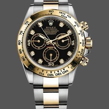 Rolex Cosmograph Daytona 116503 Black Diamond Dial 40MM Mens Watch (w15326821)