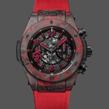 Hublot 411.QV.1123.NR.OVK21 Big Bang Unico Red Carbon Alex Ovechkin Watch 45mm (w16335212)