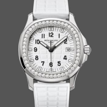 Patek Philippe Aquanaut White 5067A 024 36mm Lady Watch (w16901194)