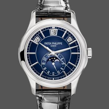 Patek Philippe Complications Annual Calendar White Gold 5205G 013 40mm Mens Watch (w17127745)