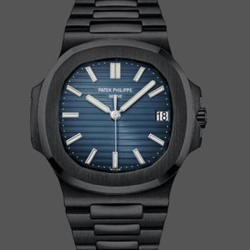 Patek Philippe Nautilus Blue Dial 5711 40MM Mens Watch (w17127784)