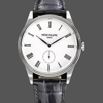Patek Philippe Calatrava 5119G 001 39MM White Gold Watch (w17159256)