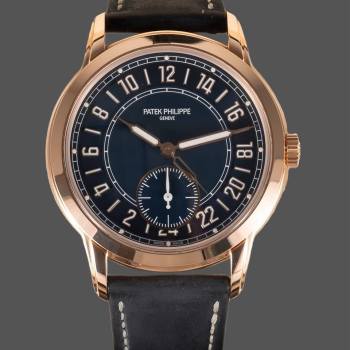 Patek Philippe Complications Rose Gold Blue 5224R 001 42mm  (w17171121)