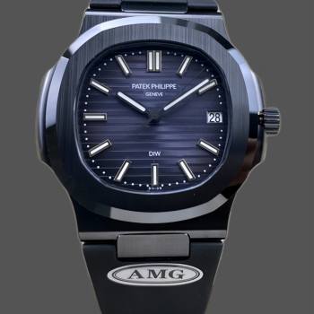 Patek Philippe Nautilus Titanium Case Blue Dial 5711 40MM Watch (w17171873)