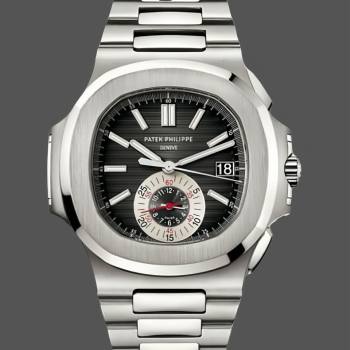 Patek Philippe Nautilus Chronograph Stainless Steel Black Dial 5980 1A 014 (w17173514)