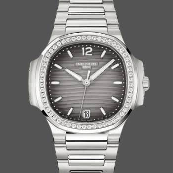Patek Philippe Nautilus Automatic Diamond Grey Dial 7118 1200A 011 35.2mm (w17184224)
