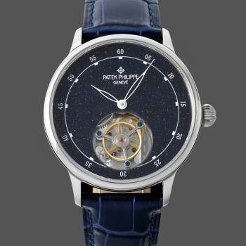 Patek Philippe Grand Complications Sky Moon Tourbillon White Gold 6102P 001 Watch (w17184515)