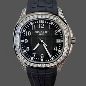 Patek Philippe Aquanaut 5167 300G 010 Black & Green & Brown 40mm (w17184802)