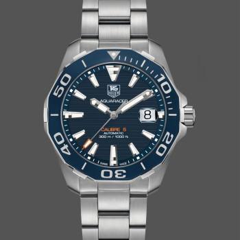 Tag Heuer Aquaracer Chronograph Blue Dial WAY211C.BA0928 41mm (w17190112)