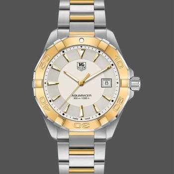 Tag Heuer Aquaracer 18kt Yellow Gold Stainless Steel WAY1151.BD0912 Watch (w17190117)
