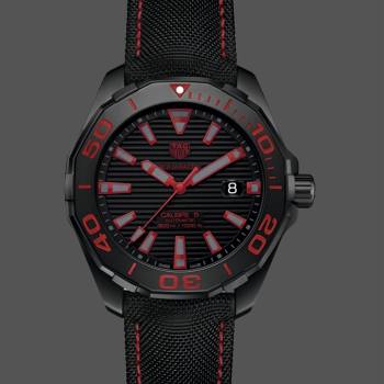 Tag Heuer Aquaracer Calibre 5 Automatic Black Dial WAY208A.FC6381 Mens (w17216595)