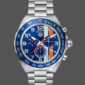 Tag Heuer Formula 1 x Gulf Chronograph CAZ101AT.BA0842 Quartz 43mm (w17216686)