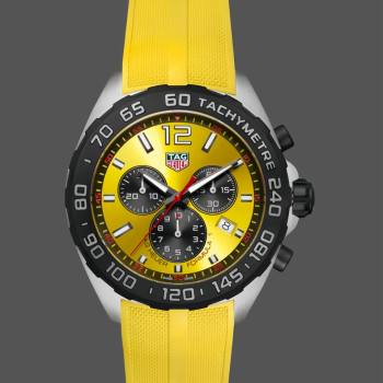 TAG Heuer Formula 1 Chronograph Yellow Dial CAZ101AM.FT8054 Quartz (w17216723)