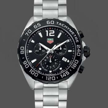 Tag Heuer Formula 1 Chronograph Black Dial CAZ1010.BA0842 Quartz 43mm (w17379164)