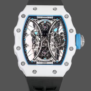 Richard Mille RM053-01 Pablo MacDonough Skeleton Dial Black Rubber Strap (w17762849)