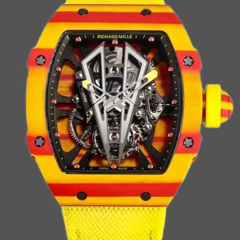 Richard Mille RM27-03 Tourbillon Rafael Nadal Yellow TPT Quartz Edition Yellow Carb (w17763646)