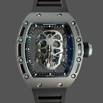 5 Colors Richard Mille Limited Edition RM52 Skull Titanium Tourbillon Openworked Dial (w17791829)