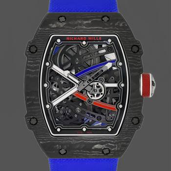 Richard Mille RM 67-02 Automatic Sebastian Ogier Black Blue (w17795457)