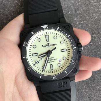 Bell & Ross Br 03 - 92 Diver Full Lum Watch (w17821458)