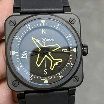 Bell & Ross BR 03 Gyrocompass Square Pilot (w17821499)