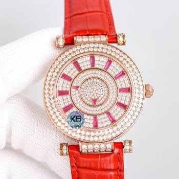 Franck Muller Double Mystery Ruby Diamond DM 42 D 2R CD Master of Complications Rose Gold (w17826652)
