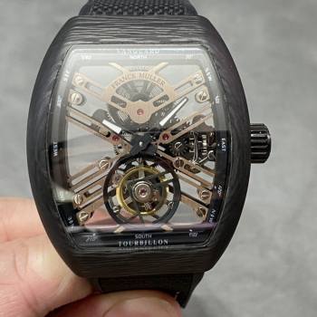 Franck Muller Vanguard Seven Days V 45 S6 SQT NR BR (5N) TT SK BLK (w17826663)