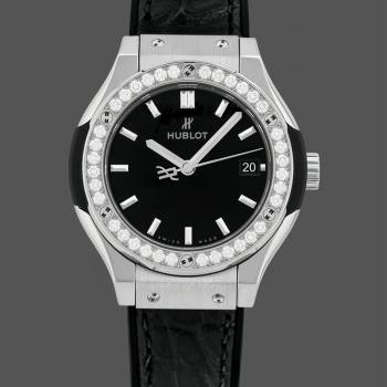 Hublot Classic Fusion 581.NX.1171.LR.1104 33mm Lady Watch (w18444993)