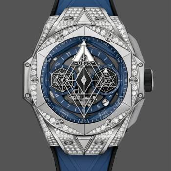 Hublot Big Bang Sang Bleu II Titanium 418.NX.5107.RX.1604.MXM20 (w19014246)
