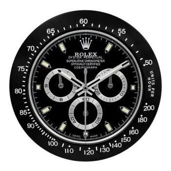 Rolex Daytona Black Wall Clock (w21923254)