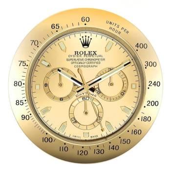 Rolex Daytona Full Gold Wall Clock (w21923922)