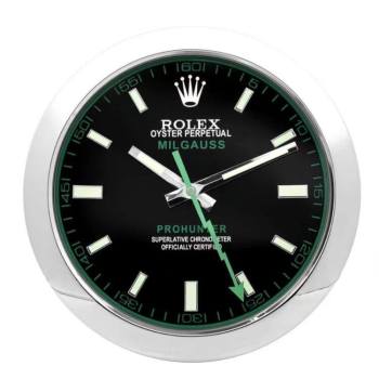 Rolex Milgauss Black & Green Wall Clock (w21924492)