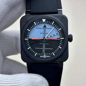 Bell & Ross BR-03 Horizon Limited Edition BR03A-HRZ-CE/SRB 41mm Automatic Mens Watch (w22025420)