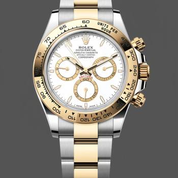 Rolex Two Tone Daytona 126503 White Dial Watch (w22028548)