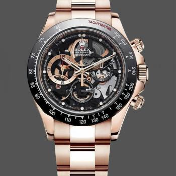 Rolex Daytona 116520 Artisans de Geneve Skeleton Dial Steel Bracelet Steel Case s (w22044280)