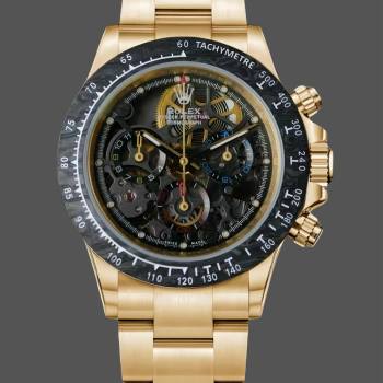 Rolex Daytona 116508 Artisans de Geneve Skeleton Dial Steel Case Watch (w22044284)