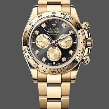 Rolex Daytona Cosmograph 126508 0003 Yellow Gold Black Dial Watch (w22045111)