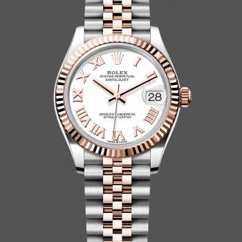 Rolex Datejust 31 White Roman Numeral Dial 278271 0002 Watch (w22045134)