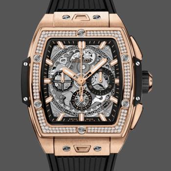 Hublot Spirit of Big Bang King Gold Diamonds 42 mm 642.OX.0180.RX.1104 (w22047645)