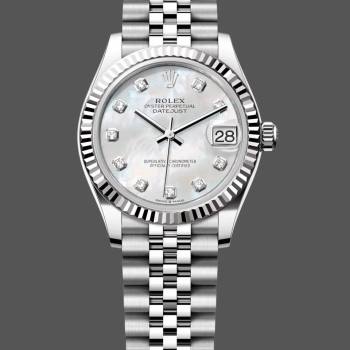 Rolex Datejust 31 Steel & 18K White Gold 278274 0006 Women Watch (w22047730)
