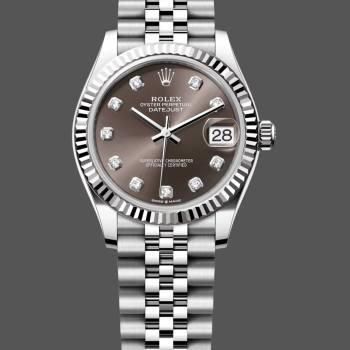 Rolex Datejust 278274 0008 Dark Grey 31mm Dial Jubilee Women Watch (w22048302)