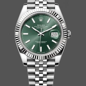 Rolex Datejust 126334 0028 41 Oystersteel and White Gold Mens Watch (w22049145)