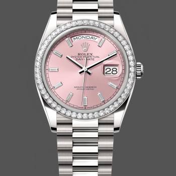 Rolex Day Date President 36mm White Gold President Bracelet 128349rbr 0053 (w22056705)