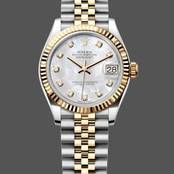 Rolex Datejust 126333 0018 41mm White Mother of Pearl Diamond Dial Men Watch (w22058965)