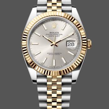 Rolex Datejust 41 Jubilee Bracelet Silver Dial M126333 0002 Men Watch (w22058967)